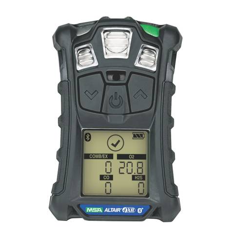 MSA 10178557 ALTAIR® 4XR Multigas Detector, (LEL, O2, H2S & CO), Charcoal Case, North American Charger