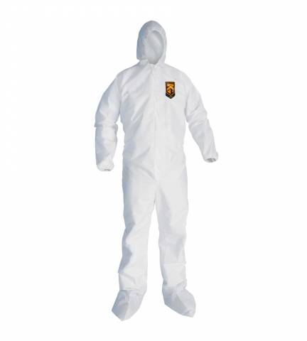KleenGuard™ 49127 A20 Breathable Particle Protection Coveralls, 4XL, 20/Case