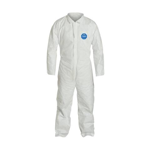Dupont™ TY120S-4XL Tyvek® 400 Coverall, 4XL, 25/Case