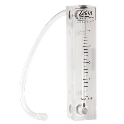 Zefon 116116 Non-Adjustable Flow Rotameter, 0 - 4 LPM
