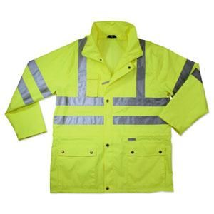 Ergodyne® 8365 GloWear® Class 3 Rain Jacket