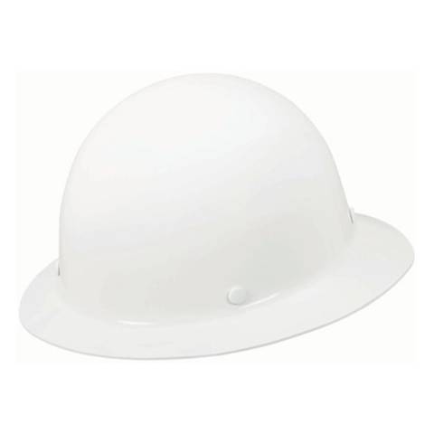 MSA 475408 Skullgard Hat w/ Fas-Trac Suspension, White