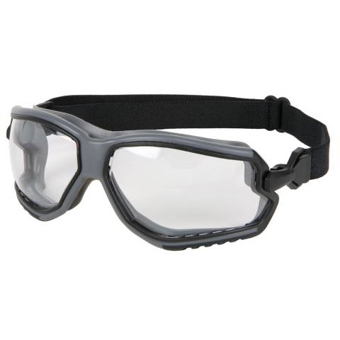 MCR FFG110AF ForceFlex® Goggle - Gray Frame, Clear Anti-Fog Lens