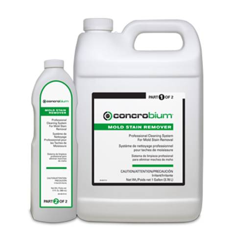 Concrobium® 629489 Mold Stain Remover - 2 Gal + 34oz