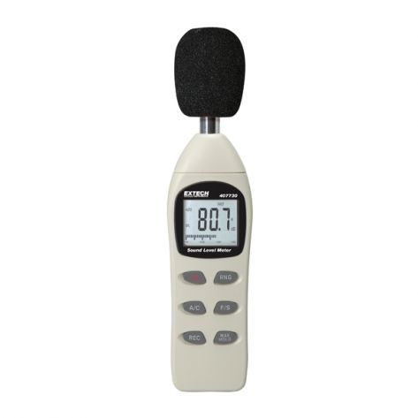 Extech/Flir 407730-NIST Digital Sound Level Meter w/NIST Calibration