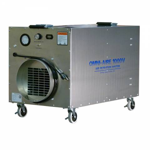 Omnitec OA1000VMED OmniAire 1000V Air Filtration System with Metal HEPA Filter