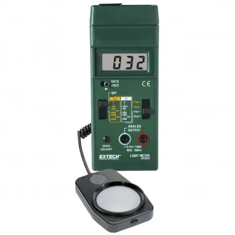 Extech 401025 Foot Candle/Lux Light Meter