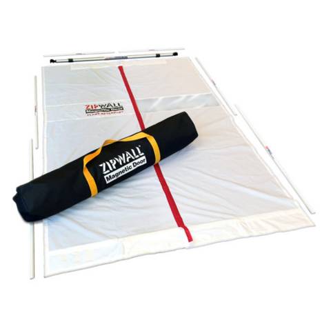 ZipWall® MDK Magnetic Dust Barrier Door Kit - 2/Pack
