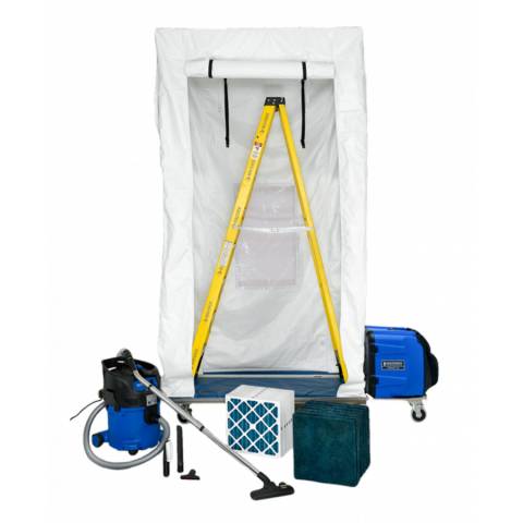 Abatement Technologies ICMOBVC ICRA Kit w/Caddy, Air Scrubber, and HEPA Vacuum