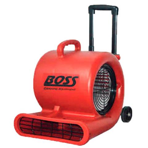 Boss Cleaning B001544 Blower Fan 120V 3-Speed 1/2HP w/Handle & Wheels
