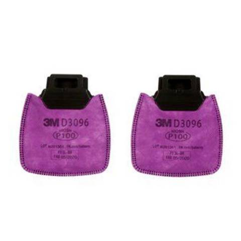 3M™ D3096 Secure Click™ Particulate Filter P100 with Nuisance Level Acid Gas Relief