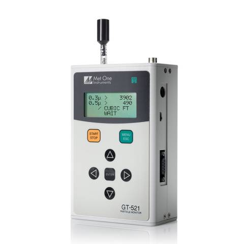 Met One GT-521S Handheld 2 Channel Particle Counter