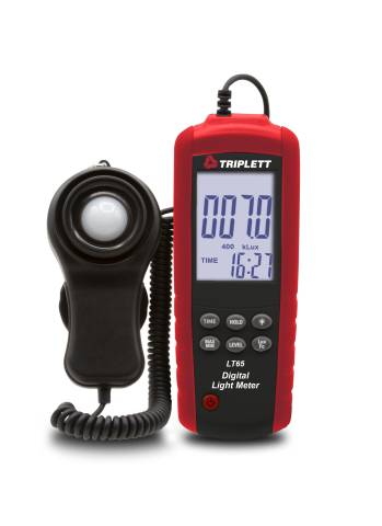 Triplett LT65 Digital Light Meter Lux to FC