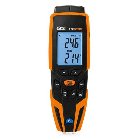 HT Instruments HTA103 Thermometer with K/J-Type Probe
