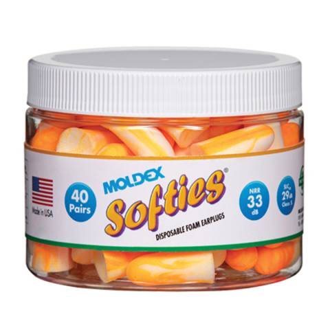 Moldex 6683 Softies® Disposable Foam Earplugs