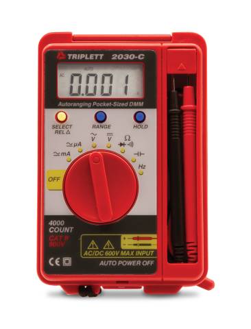 Triplett 2030 Model 2030 Pocket Digital Multimeter