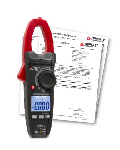 Triplett CM1050 1000A True RMS AC/DC Clamp Meter