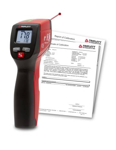 Triplett IRT220-NIST IRT220 12:1 Infrared Thermometer with Certificate of Traceability to N.I.S.T.