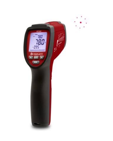 Triplett IRT500 20:1 IR Thermometer w/High Temp/Circular Laser and Alarm