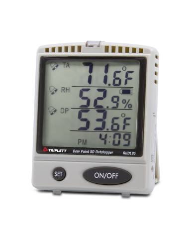 Triplett RHDL95 Humidity/Temperature/Dew Point SD Datalogger