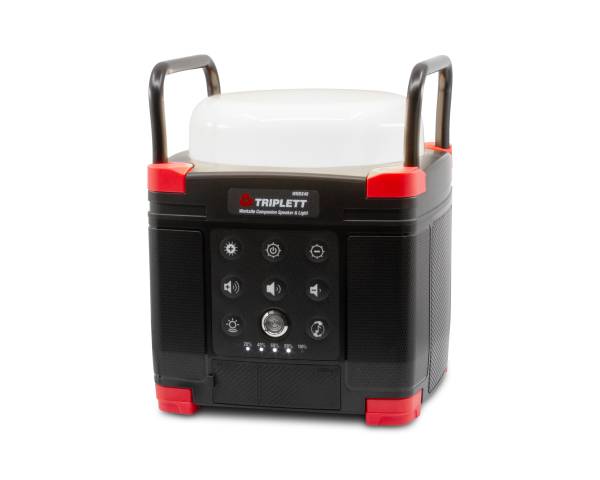 Triplett WRBX40 Worksite Companion Speaker & Light