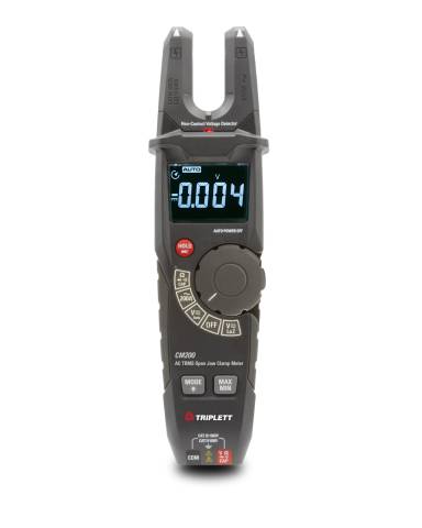 Triplett CM200 200A True RMS Open Jaw Clamp Meter