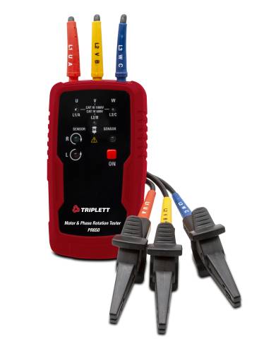 Triplett PR650 Non-Contact 3 Phase Sequence and Motor Tester