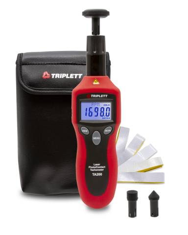 Triplett TA200 Contact and Laser Photo Tachometer