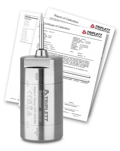 Triplett TMDL50-NIST High Temperature Datalogger with Certificate of Traceability to NIST