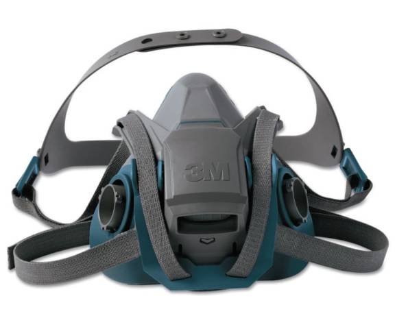 3M&trade; 6503QL Rugged Comfort Quic-Latch Half-Facepiece Reusable Respirator, Large