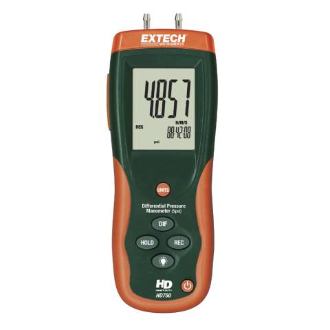 Extech HD750 Differential Pressure Manometer