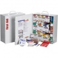 First Aid Only 2470FAOF 3-Shelf, 100 Person, 1,041 Piece First Aid Station