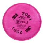 3M™ 2091 Particulate Filter, P100 - 2/Pk