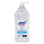 Purell® 962504GJ Instant Hand Sanitizers - 2 Lit Economy Size Pump Bottle, 4/Case