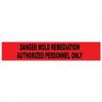 NMC PT7-2ML Mold Remediation Authorized Personnel Only 2 Mil Tape, 3" x 1000'