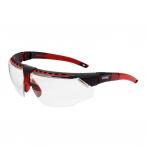 Honeywell S3851 Avatar™ OTG Safety Glasses, Clear/Polycarbonate/Anti-Reflective Lens, Red/Black