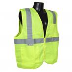 Radians® SV2Z Type R Class 2 Solid Safety Vest w/Zipper