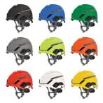 MSA Safety 10194787 V-Gard® H1 Safety Helmet, Trivent, Yellow, Fas-Trac® III Pivot