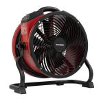 XPOWER X-39AR-Red 1/4 HP 2100 CFM Variable Speed Sealed Motor Industrial Axial Air Mover - Red