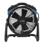 XPOWER FC-150B Dual Power Corded/Cordless Rechargeable Brushless DC Motor Whole Room Air Circulator