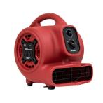 XPOWER P-230AT 1/4 HP 925 CFM Multi-Purpose Mini Mighty Air Mover - Red