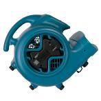 XPOWER P-600A 1/3 HP 2600 CFM 3 Speed Air Mover, Carpet Dryer, Floor Fan, Blower with Built-in GFCI Power Outlets
