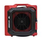 XPOWER PL-700A Professional Low Profile Air Mover (1/3 HP) - Red