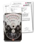 Triplett 3067-NIST Model 310-TEL Analog Meter