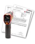 Triplett IRT350-NIST 12:1 IR Thermometer with Circular Laser and Cert. of Traceability to NIST