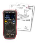 Triplett MM200-NIST MM200 Compact Multimeter with Certificate of Traceability to N.I.S.T.