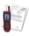 Triplett RHT52-NIST Psychrometer + IR Thermometer with Cert. of Traceability to NIST