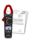 Triplett CM400-NIST CM400 400A True RMS AC Clamp Meter w/Cert of Traceability to N.I.S.T.