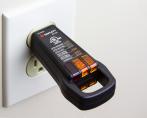 Triplett ET102 Receptacle Tester wilh Pull Handle